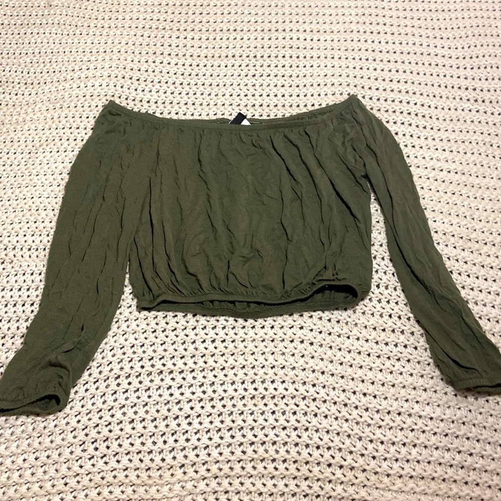 (4 for $20) H&M Off the Shoulder Top